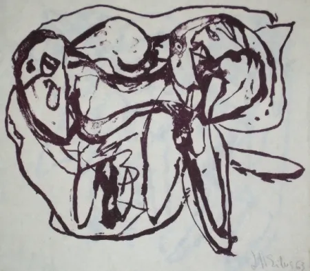 石版画 Silva - Sans titre 15