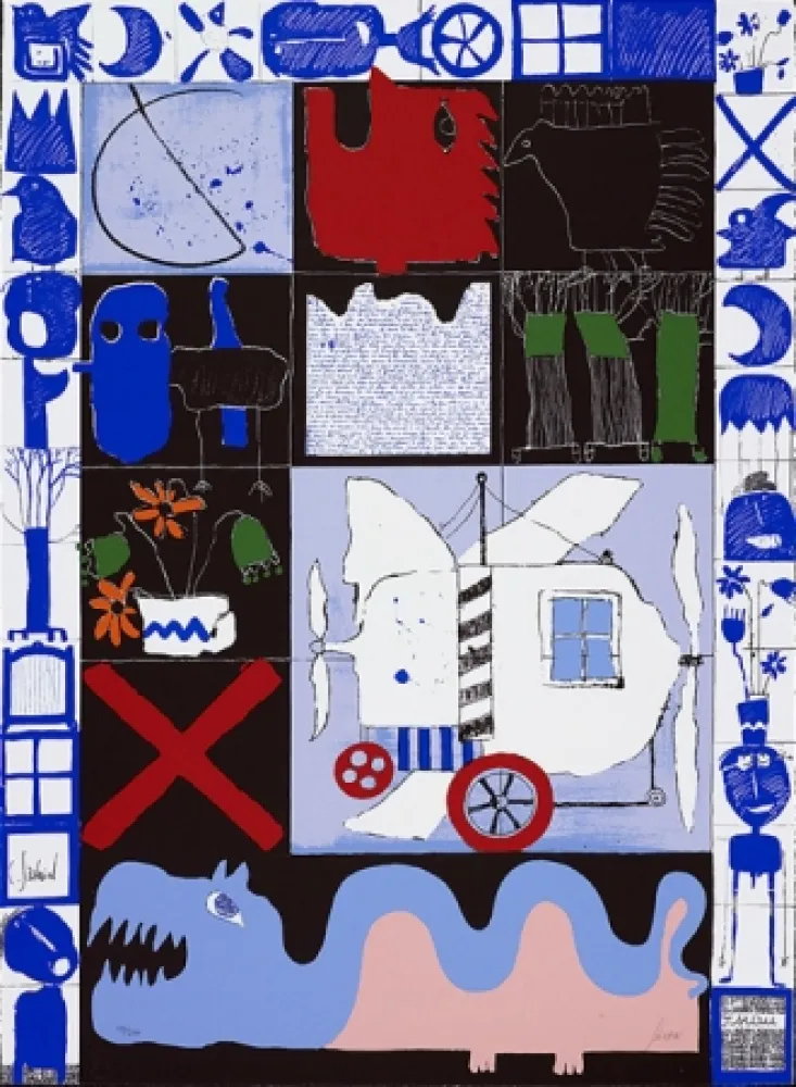 丝网印刷 Silvain - Vol de nuit