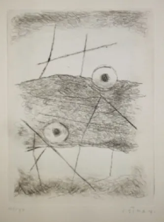 版画 Sima - Fragment