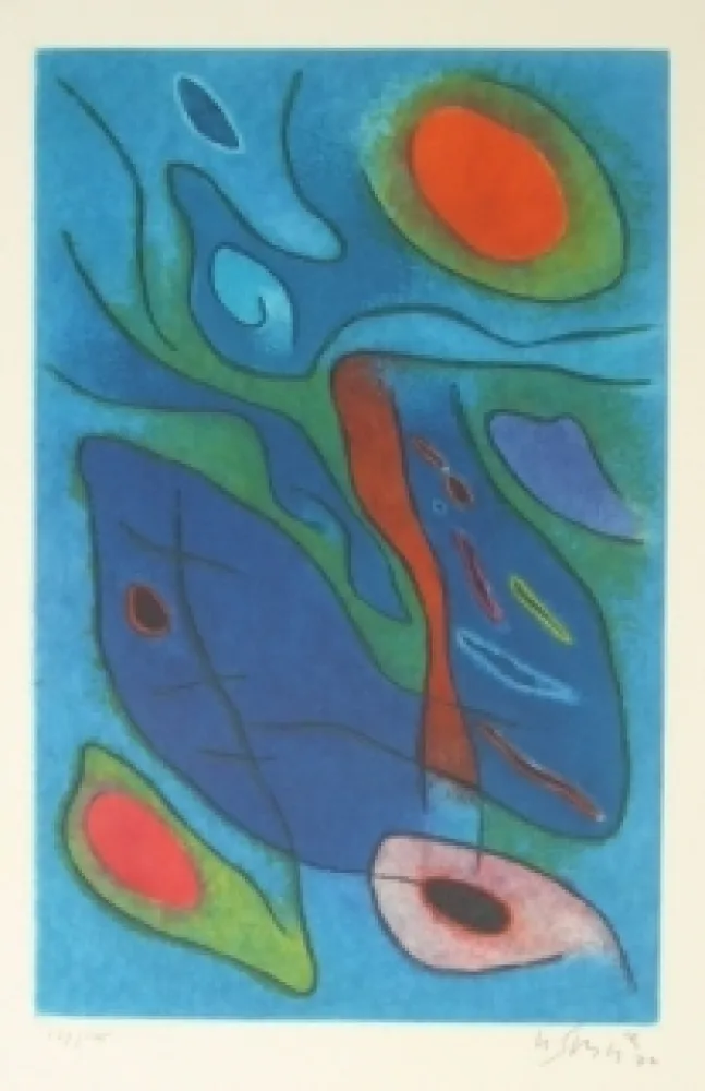 版画 Singier - Baigneuses matinales