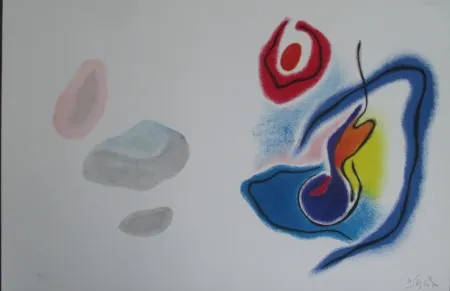 石版画 Singier - Blason du corps blessé