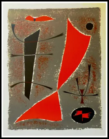 石版画 Singier - COMPOSITION 