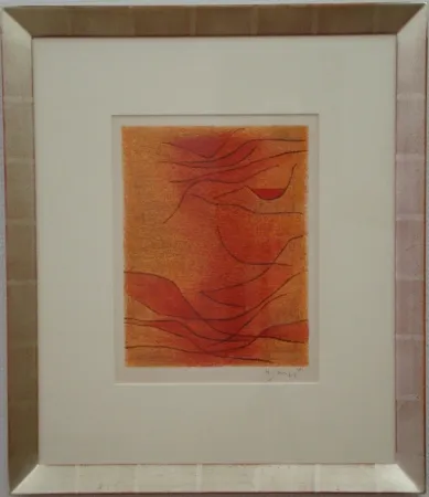 石版画 Singier - Exposition Galerie de France