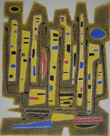 石版画 Singier - La Patriette de Conzalve