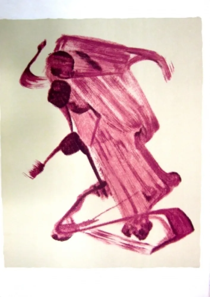 石版画 Siqueiros - From the Prison Fantasy Series