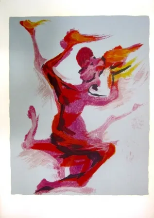 石版画 Siqueiros - From the Prison Fantasy Series