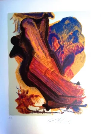 石版画 Siqueiros - Sin Titulo