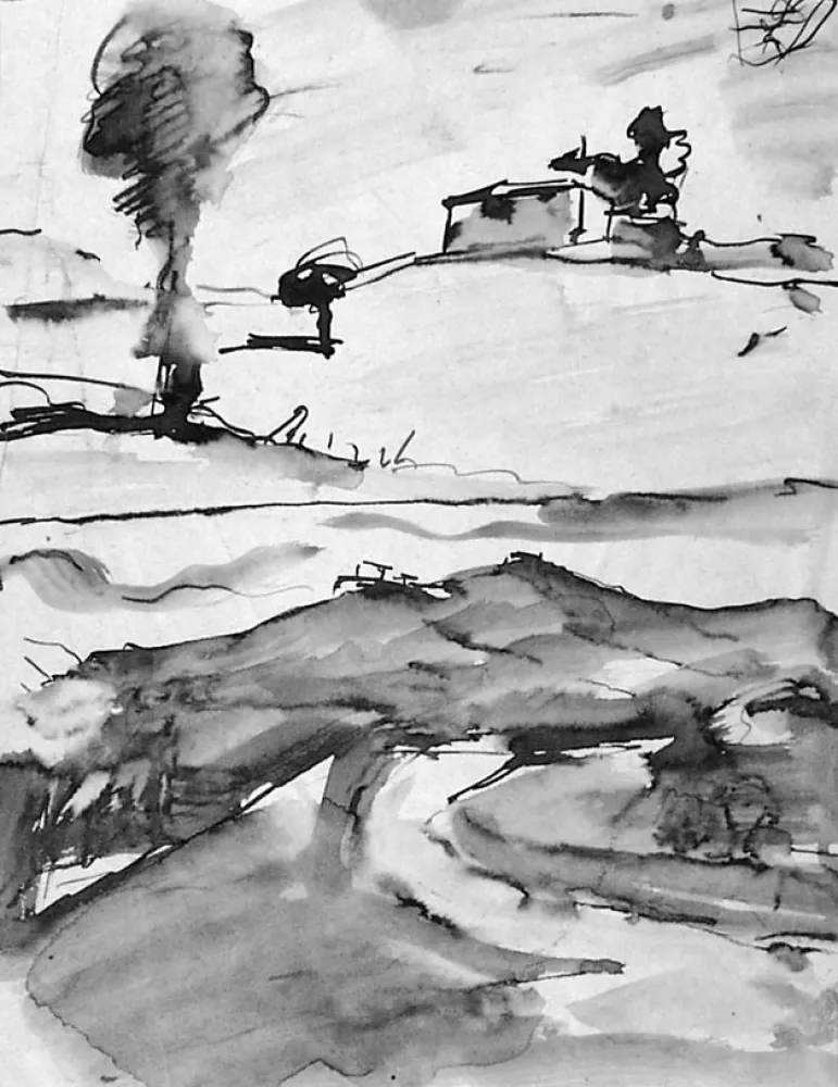 无技术 Sironi - Paesaggio