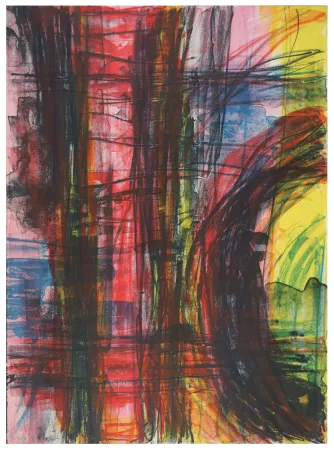 石版画 Siversten - Flèche