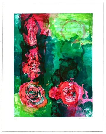 石版画 Siversten - Métamorphose