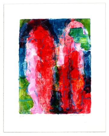 石版画 Siversten - Sans titre