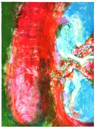 石版画 Siversten - Sans titre