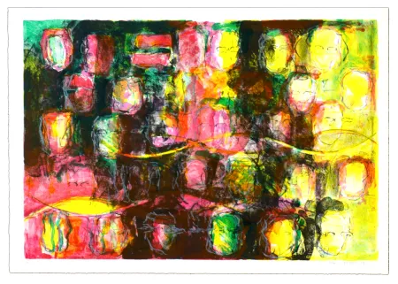 石版画 Siversten - Sans titre