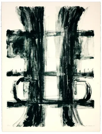 石版画 Siversten - Sans titre