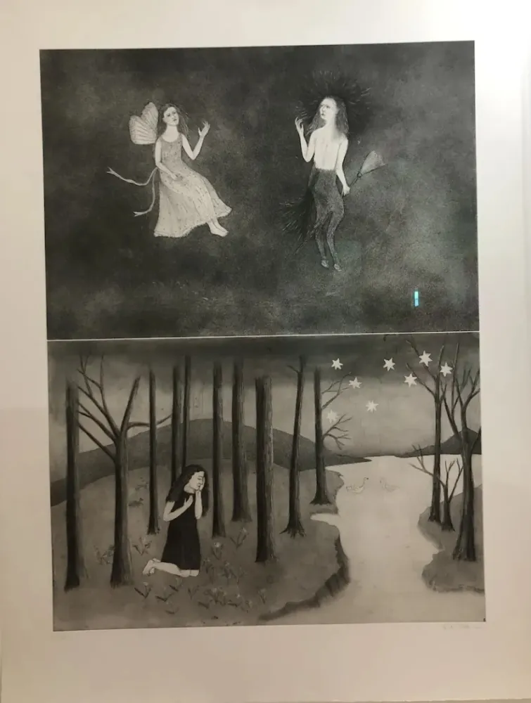 蚀刻版画 Smith - Trinity / heaven & earth