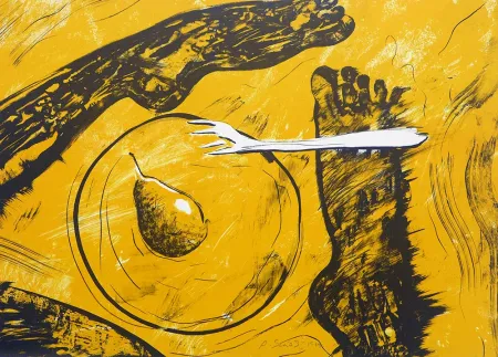 石版画 Socias - Plat