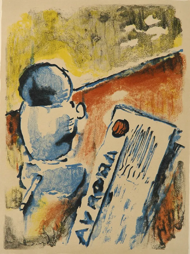 石版画 Soffici - Caffè