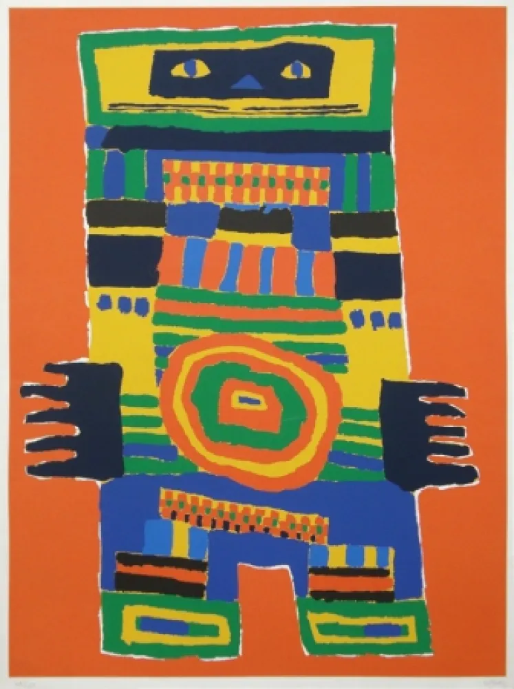 丝网印刷 Soisson - Untitled abstraction