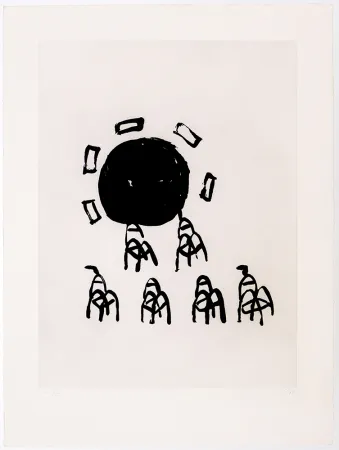 版画 Solano - Plaça del joc de la pilota IV