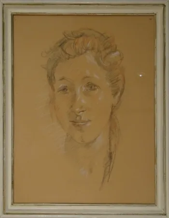 无技术 Soldenhoff - Kopf einer jungen Frau