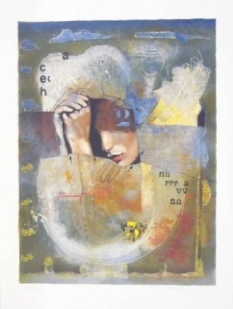 石版画 Soler - Sans titre