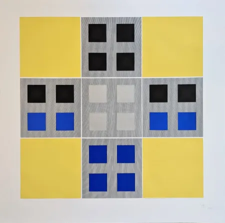 丝网印刷 Soto - Composition 1 