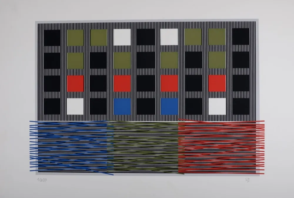 丝网印刷 Soto - Composition