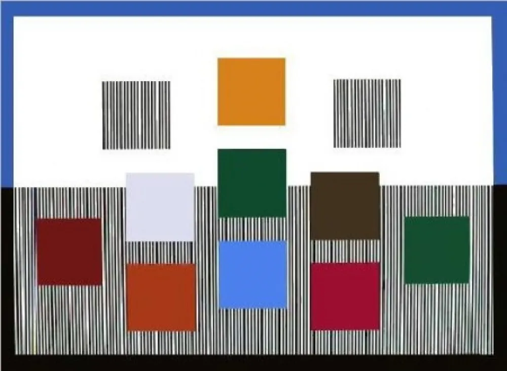 丝网印刷 Soto - Composition