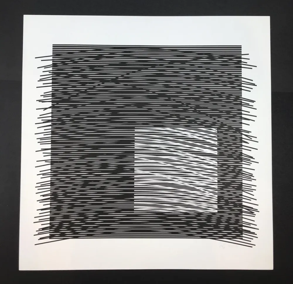 石版画 Soto - Untitled 