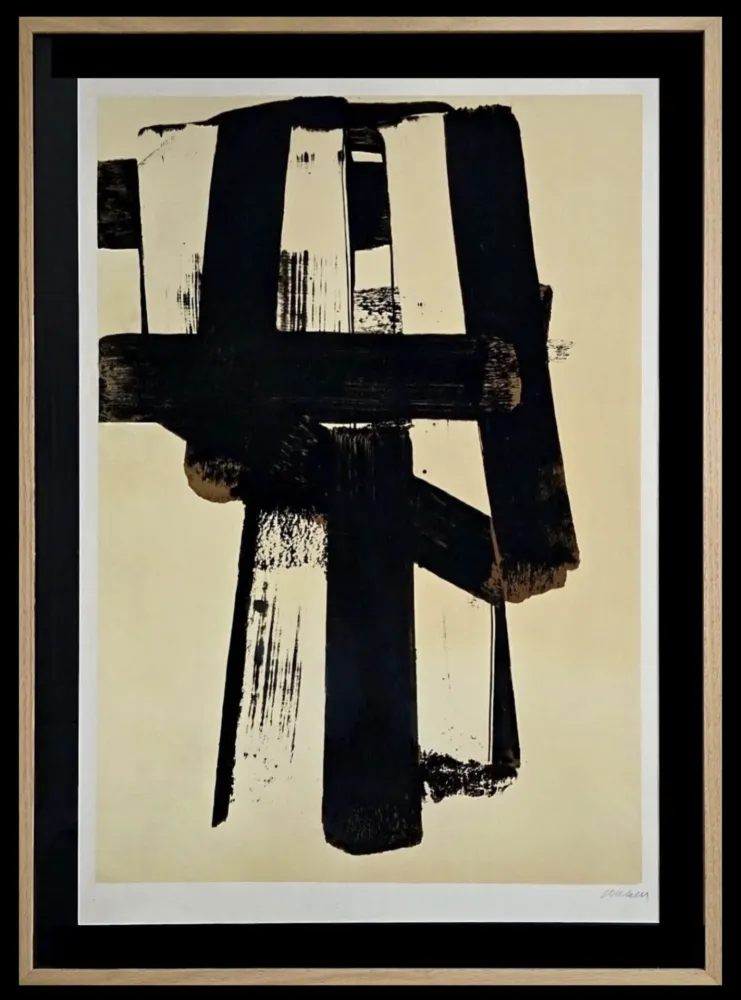 石版画 Soulages - 31