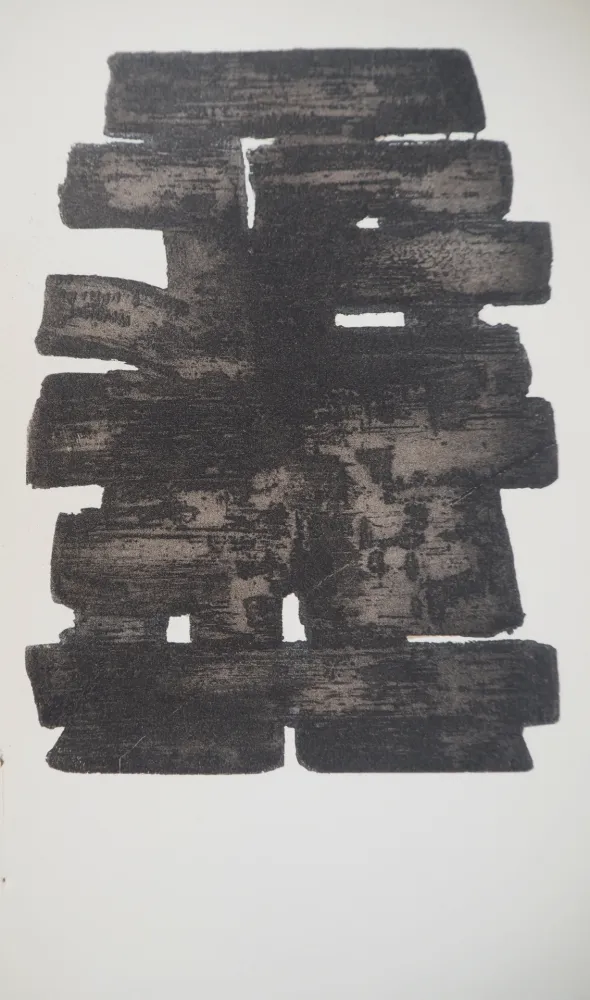 石版画 Soulages - Eau Forte XIII