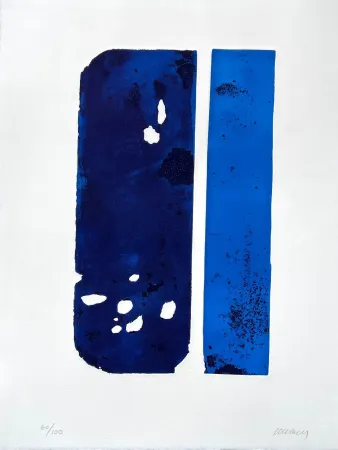 蚀刻版画 Soulages - Eau-forte XXX 