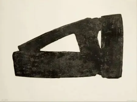 版画 Soulages - Eau-forte XXXII