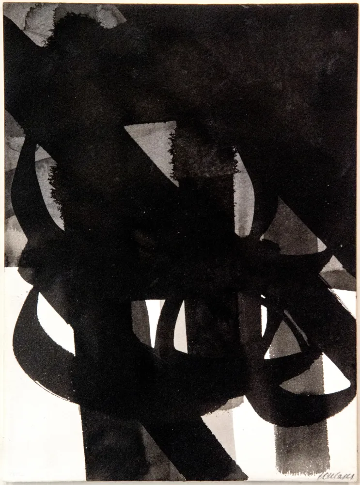 美柔汀铜版画 Soulages - ENCRE1962