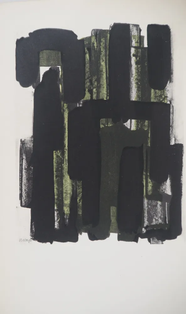 石版画 Soulages - Gouache 8