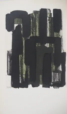 石版画 Soulages - Gouache 8