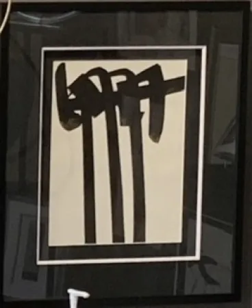 石版画 Soulages - L 28