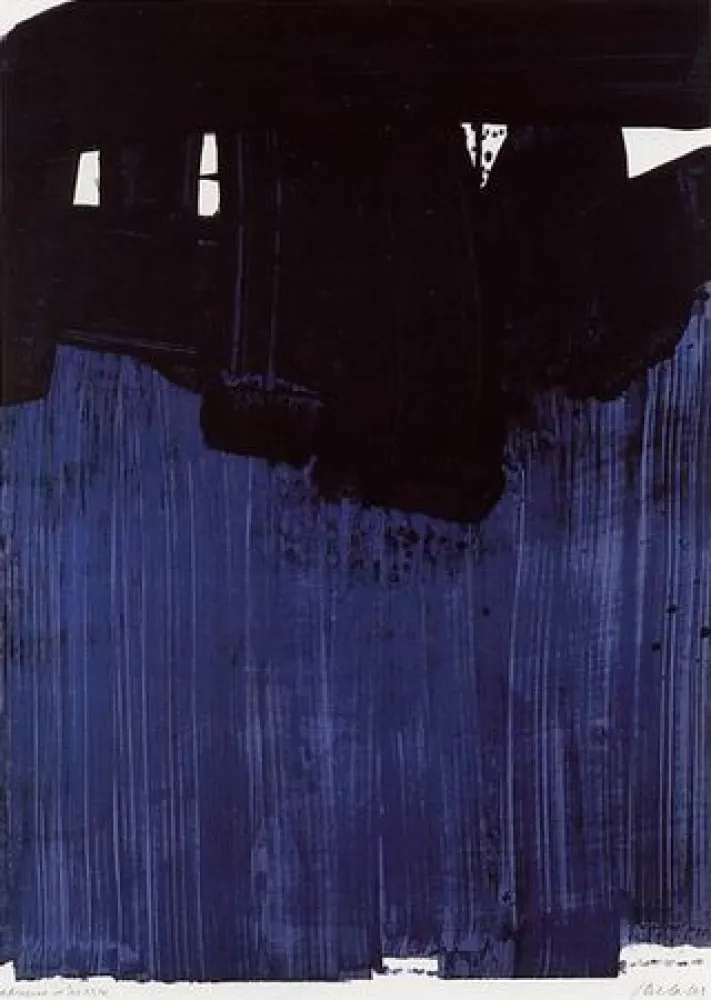 石版画 Soulages - Litho n° 23