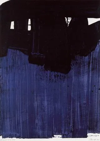 石版画 Soulages - Litho n° 23