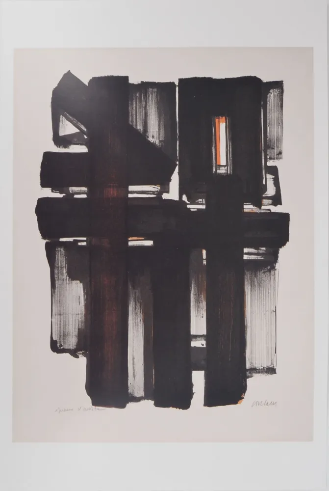 插图书 Soulages - Lithographie 2