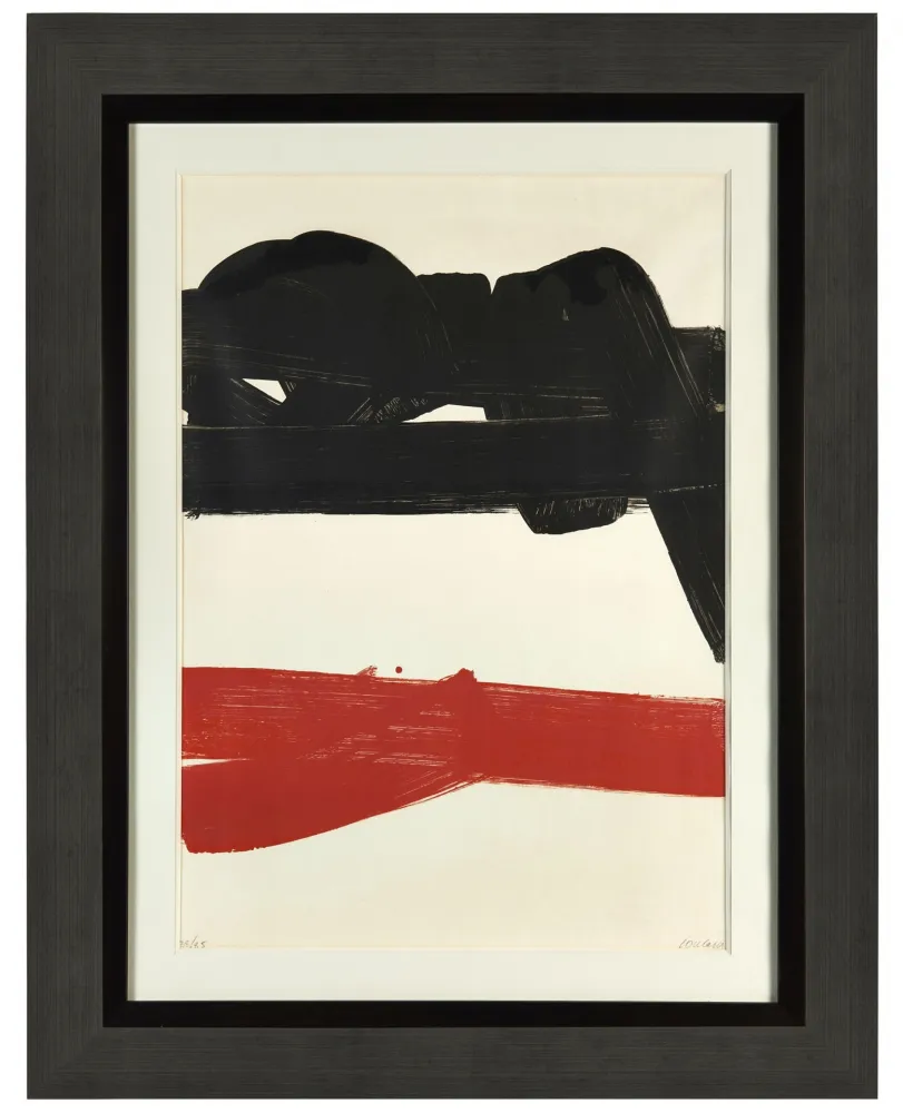 石版画 Soulages - Lithographie 27 - 1969