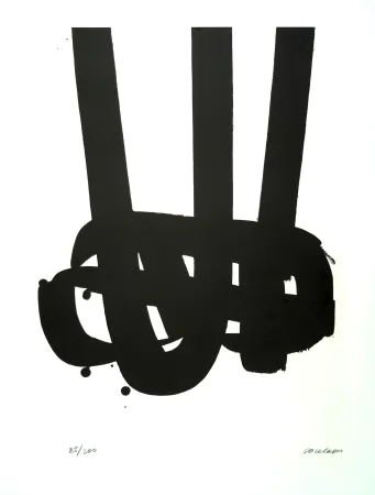 石版画 Soulages - Lithographie 29