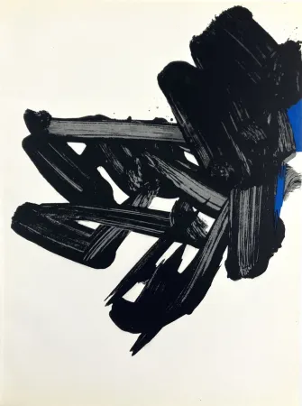 石版画 Soulages - Lithographie n° 17