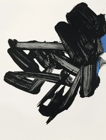 石版画 Soulages - Lithographie n° 17