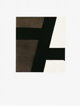 石版画 Soulages - Lithographie n° 21