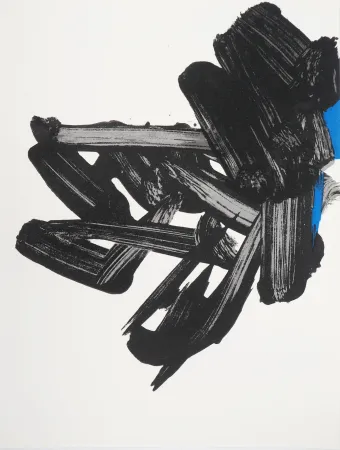 石版画 Soulages - Lithographie n°17