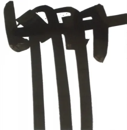 石版画 Soulages - Lithographie n°28