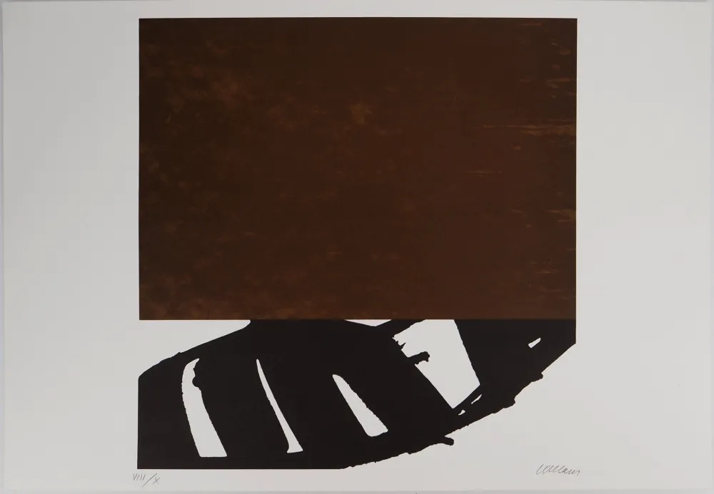 石版画 Soulages - Lithographie n°43