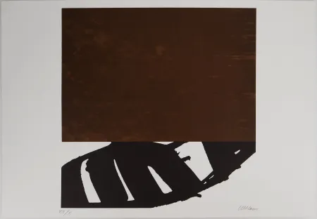 石版画 Soulages - Lithographie n°43