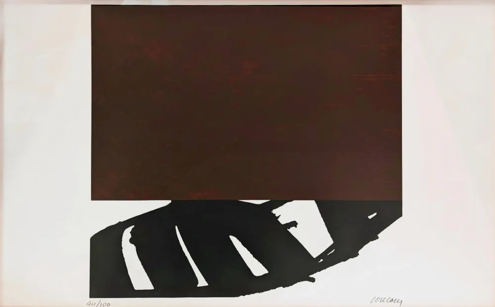 石版画 Soulages - Lithographie n°43 